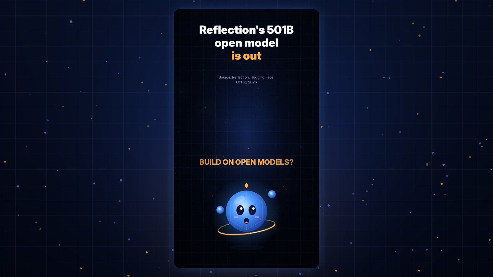 Gobi Daily title card reading Reflection's 501B open model is out, with Gobi below.